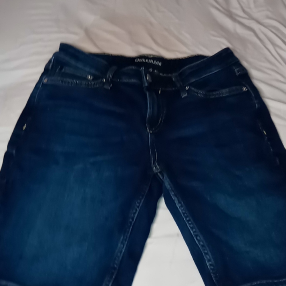 Blue jean shorts